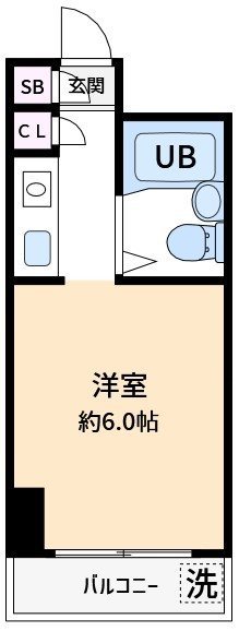 ウィンド津田沼 214号室 間取り