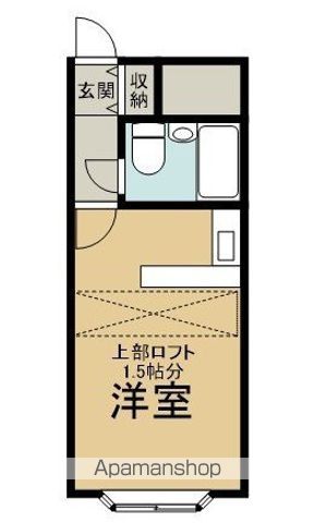 ベルピア高根公団第１ 203号室 間取り