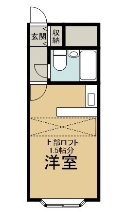 ベルピア高根公団第１ 203号室 間取り