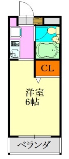 ジョイフル津田沼 104号室 間取り