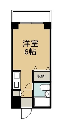大久保ハイム 406号室 間取り