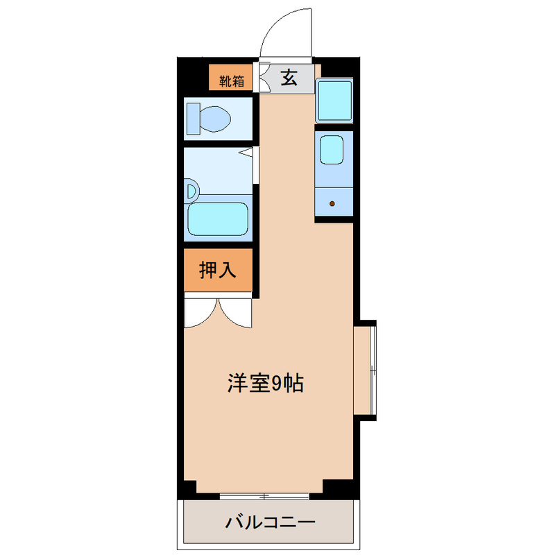 オーパス２１ 301号室 間取り