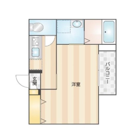 アベリア 101号室 間取り