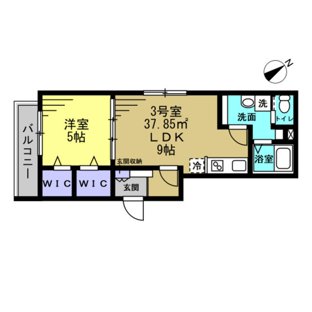 Ｄ－Ｃｏｍｆｏｒｔ八千代台 103号室 間取り