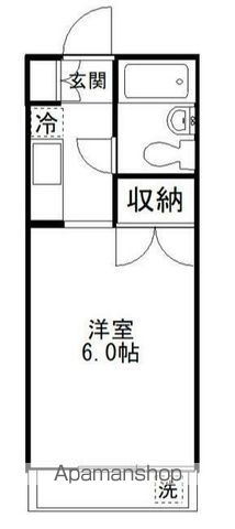 江野沢ハイツＡ 203号室 間取り