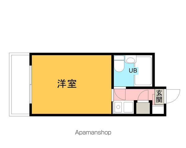 ウィンド津田沼 401号室 間取り