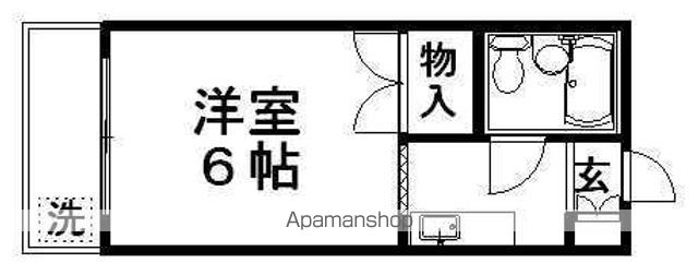 江野沢ハイツＡ 207号室 間取り