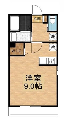 クオーレ習志野台Ⅰ 101号室 間取り