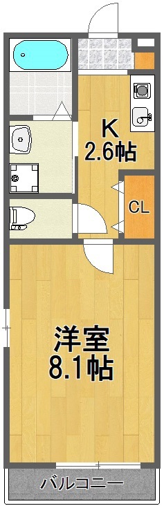 ＭａｒｉｎａＰａｌａｃｅ薬園台 101号室 間取り