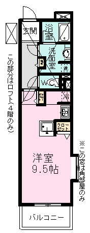 ラ・フォレ２５ 402号室 間取り