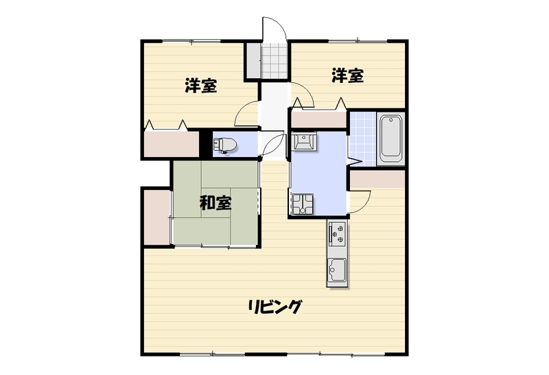 アドバンス東習志野 104号室 間取り