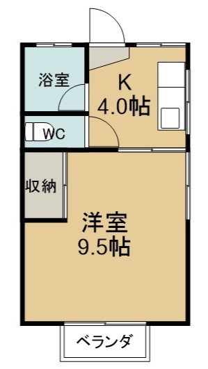 山和マンション 103号室 間取り