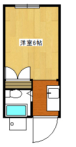 パンプキンハウス 205号室 間取り