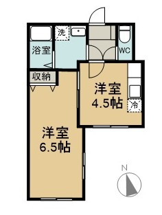 ＢｅｌｌｅＡｕｂｅ大久保 303号室 間取り