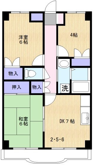 ヴィクトリーマンションＫＥＩ 505号室 間取り