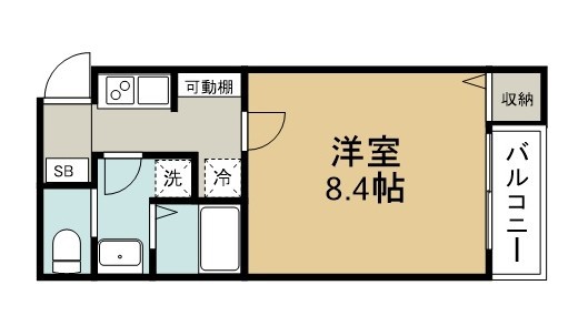 アルファリンデン 301号室 間取り