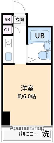 ウィンド津田沼 504号室 間取り