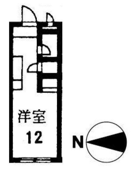 ウイング大久保 311号室 間取り