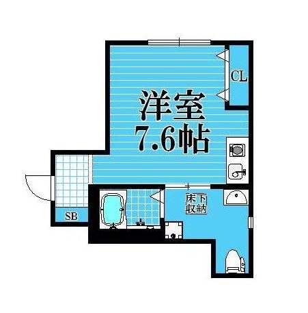 ルミナスハイツ 101号室 間取り