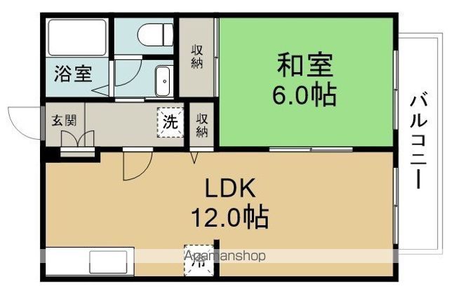 ＰＥＡＲサンビレッジ北中沢Ａ 103号室 間取り