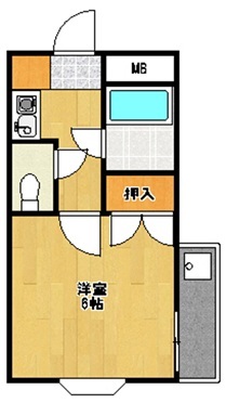 ジュネパレス津田沼第２６ 301号室 間取り