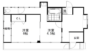 笠川貸家 間取り