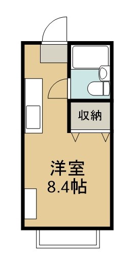 コーポ四季 101号室 間取り