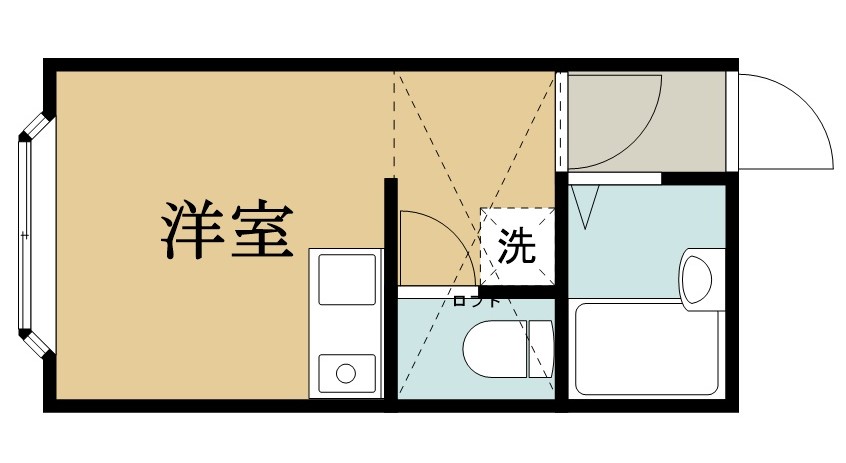 ベルピア習志野台１棟 103号室 間取り