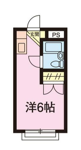 オレンジコーポ 102号室 間取り