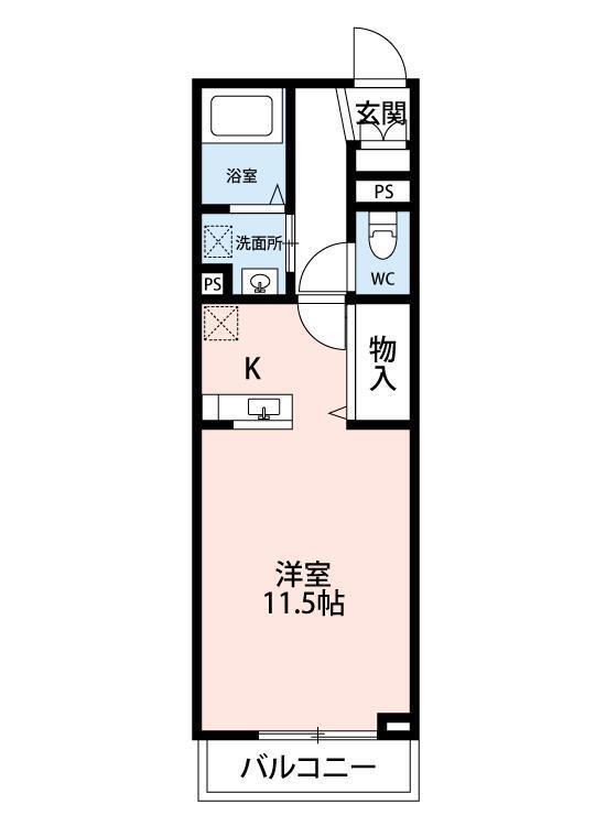 グラシア津田沼Ⅱ 303号室 間取り