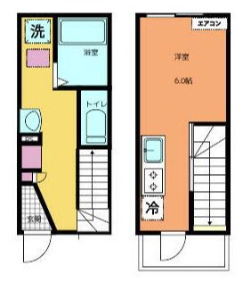 Ｃａｌｍ　ＮＥＳＴ 102号室 間取り