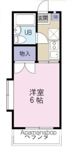 大吉荘 203号室 間取り