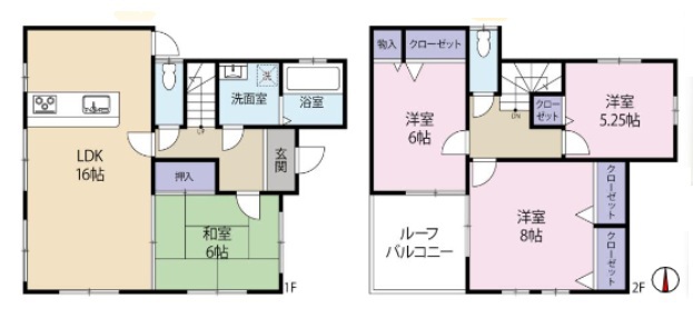 三山１丁目貸家 0号室 間取り