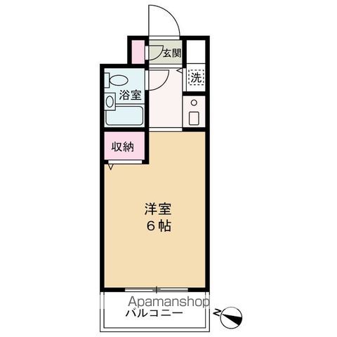 アピス東船橋 108号室 間取り