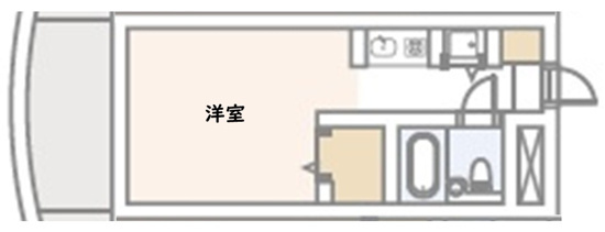 ラレーブ津田沼Ⅳ 410号室 間取り