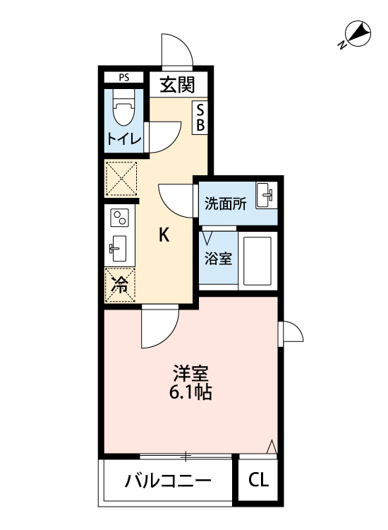 レガーロ藤崎 301号室 間取り