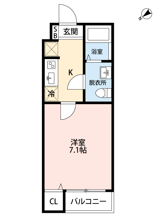 レガーロ藤崎 302号室 間取り