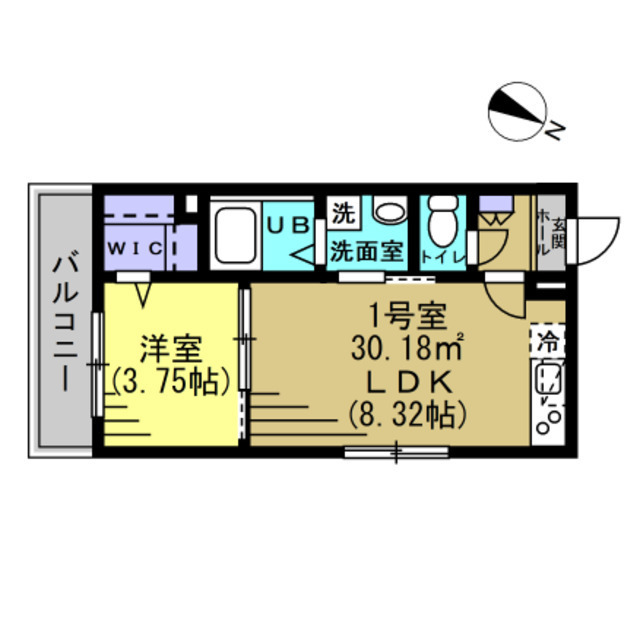 フォレスト飯山満 301号室 間取り