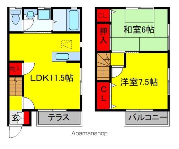 ハイムＯ・Ｋ 101号室 間取り
