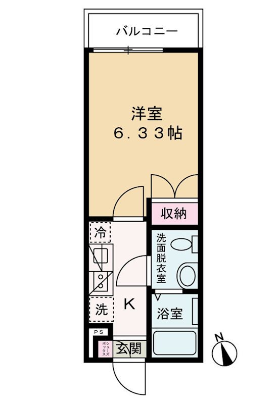 ザ・レジデンス北習志野 303号室 間取り
