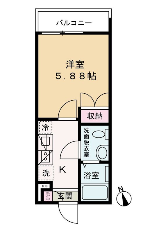 ザ・レジデンス北習志野 302号室 間取り
