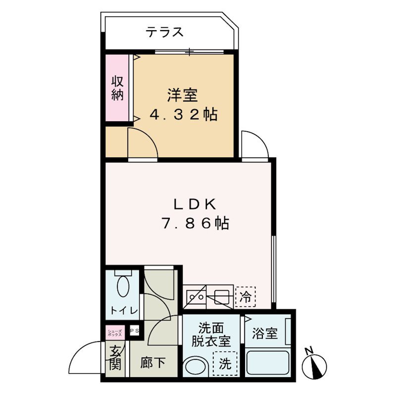 ザ・レジデンス北習志野 305号室 間取り