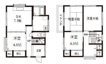紫関邸 間取り
