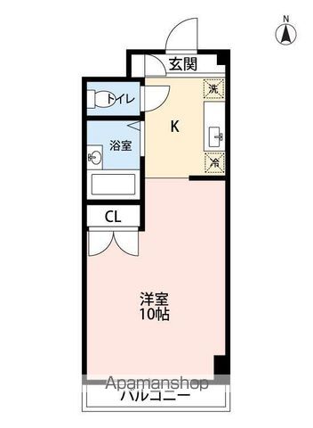 実籾フラッツ 305号室 間取り