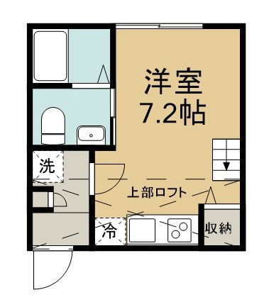 ＶＯＫ　ＭＩＹＡＭＡ 202号室 間取り