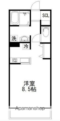 ＬＡ　ＳＵＡＣＡＳＡ　Ｄ 306号室 間取り
