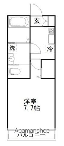 クオーレ習志野台５丁目Ⅲ 102号室 間取り