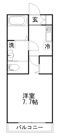 クオーレ習志野台５丁目Ⅲ 102号室 間取り