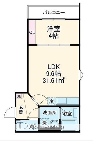 ＧＲＡＤＵＳ薬円台Ⅱ 302号室 間取り