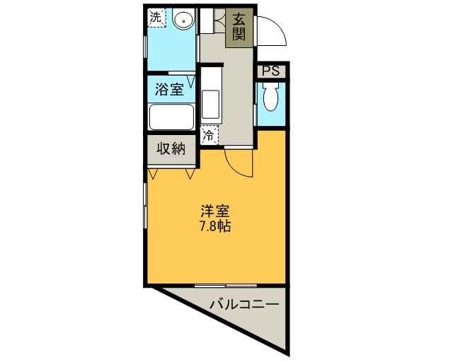 Ｇ・ＳＴＡＲマンション 501号室 間取り